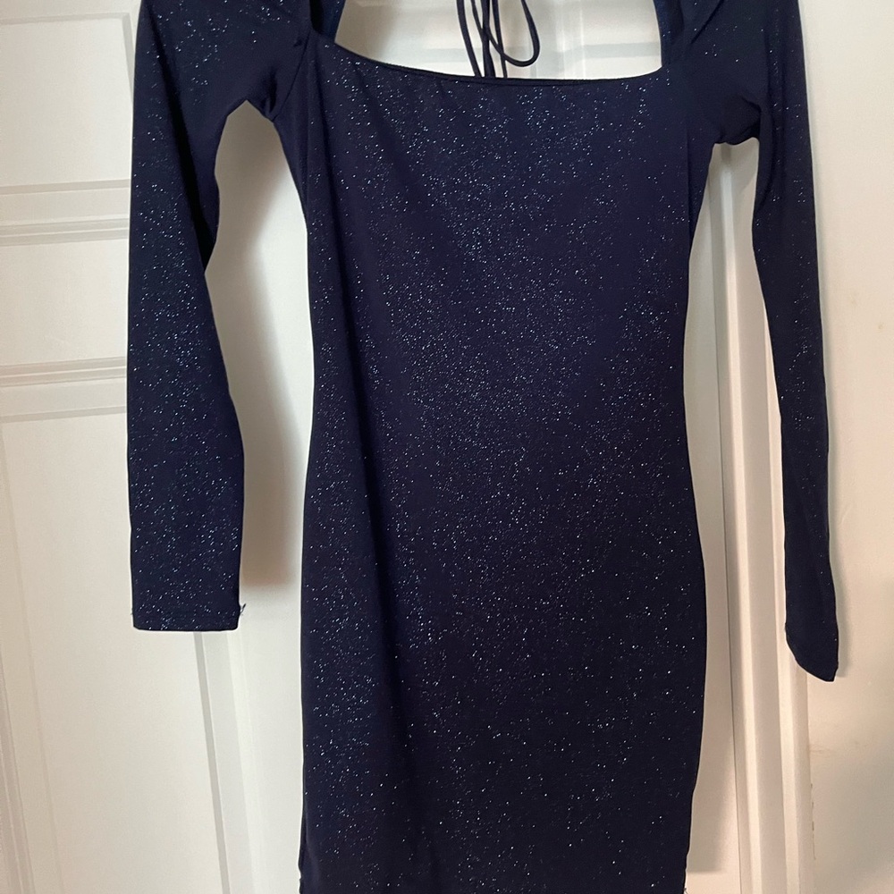 Lucy in the Sky Midnight Sparkle Mini Dress